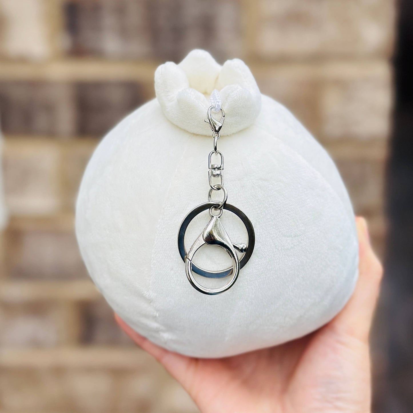 CapyFun - Dumpling Bao Dim Sum Plush Keychain Gift Stocking Stuffer