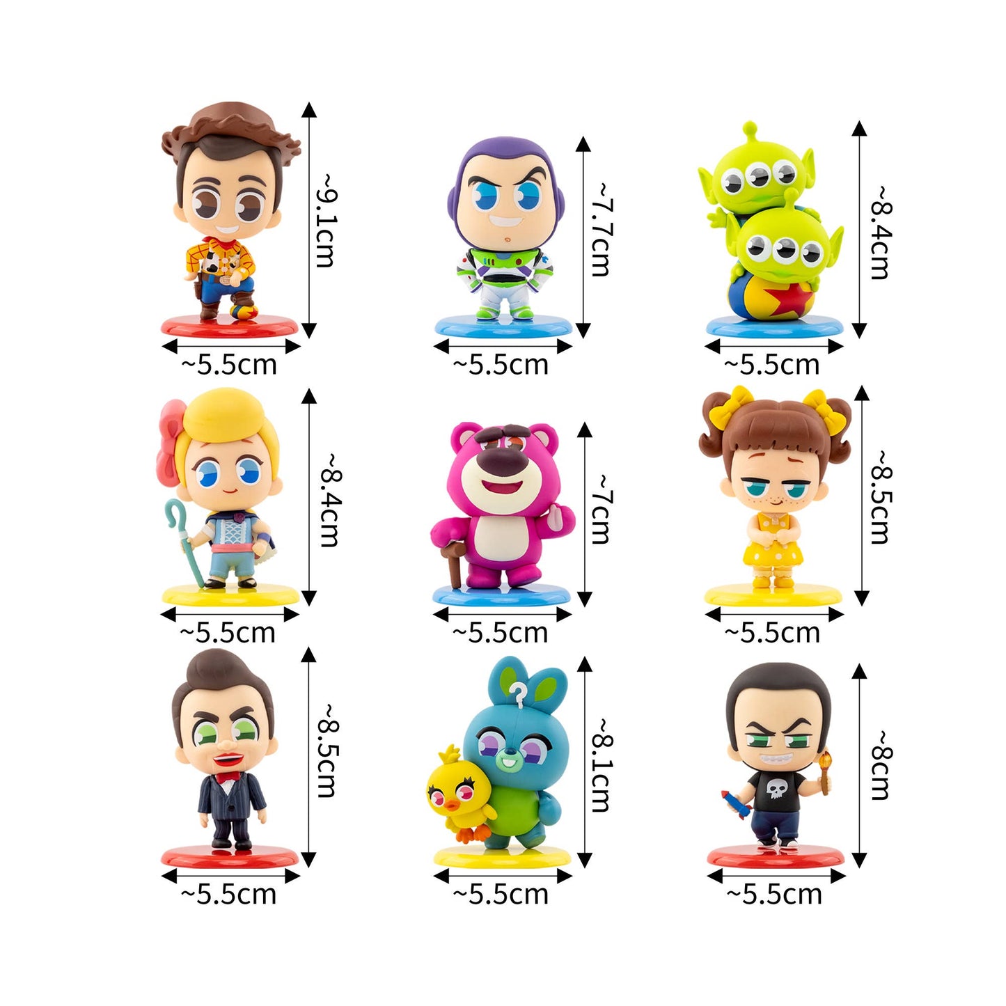 Toy Story Cosbi Collection - Case of 8