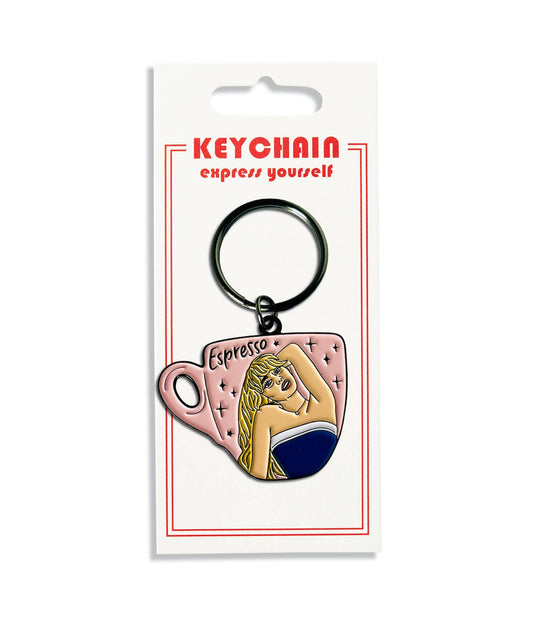 Espresso Keychain