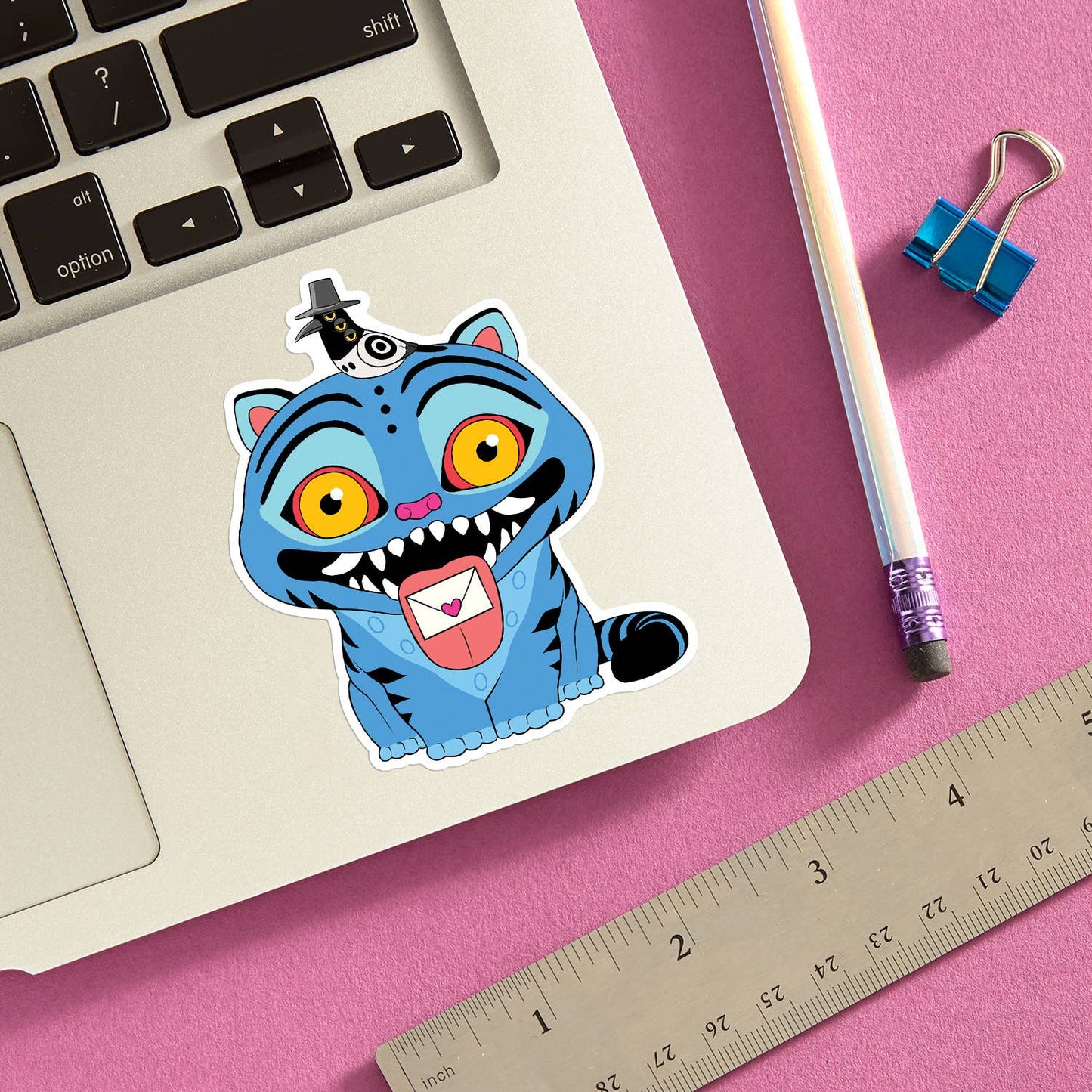 K-Pop Tiger Die Cut Sticker