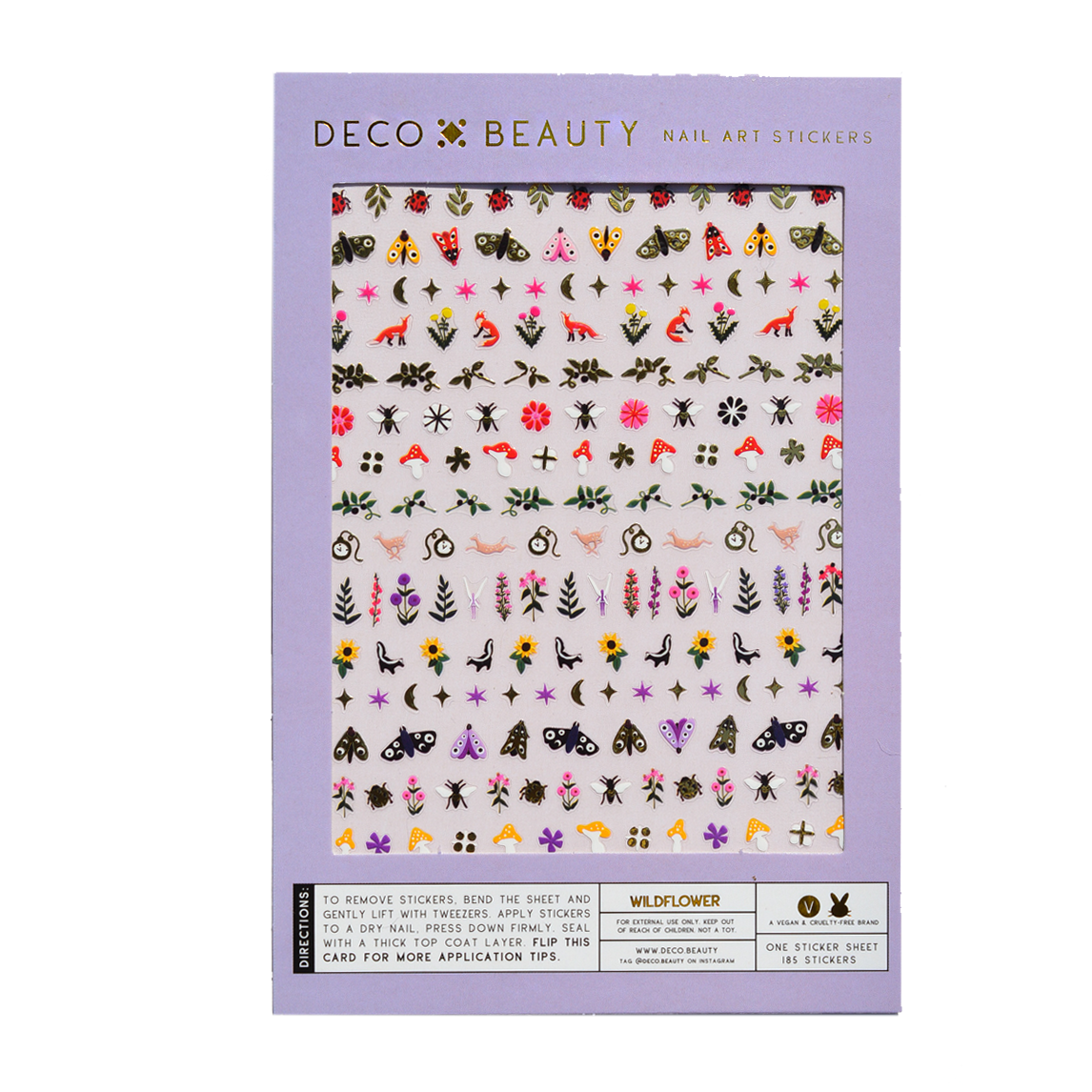 Deco Beauty - Nail Art Stickers - Wildflower