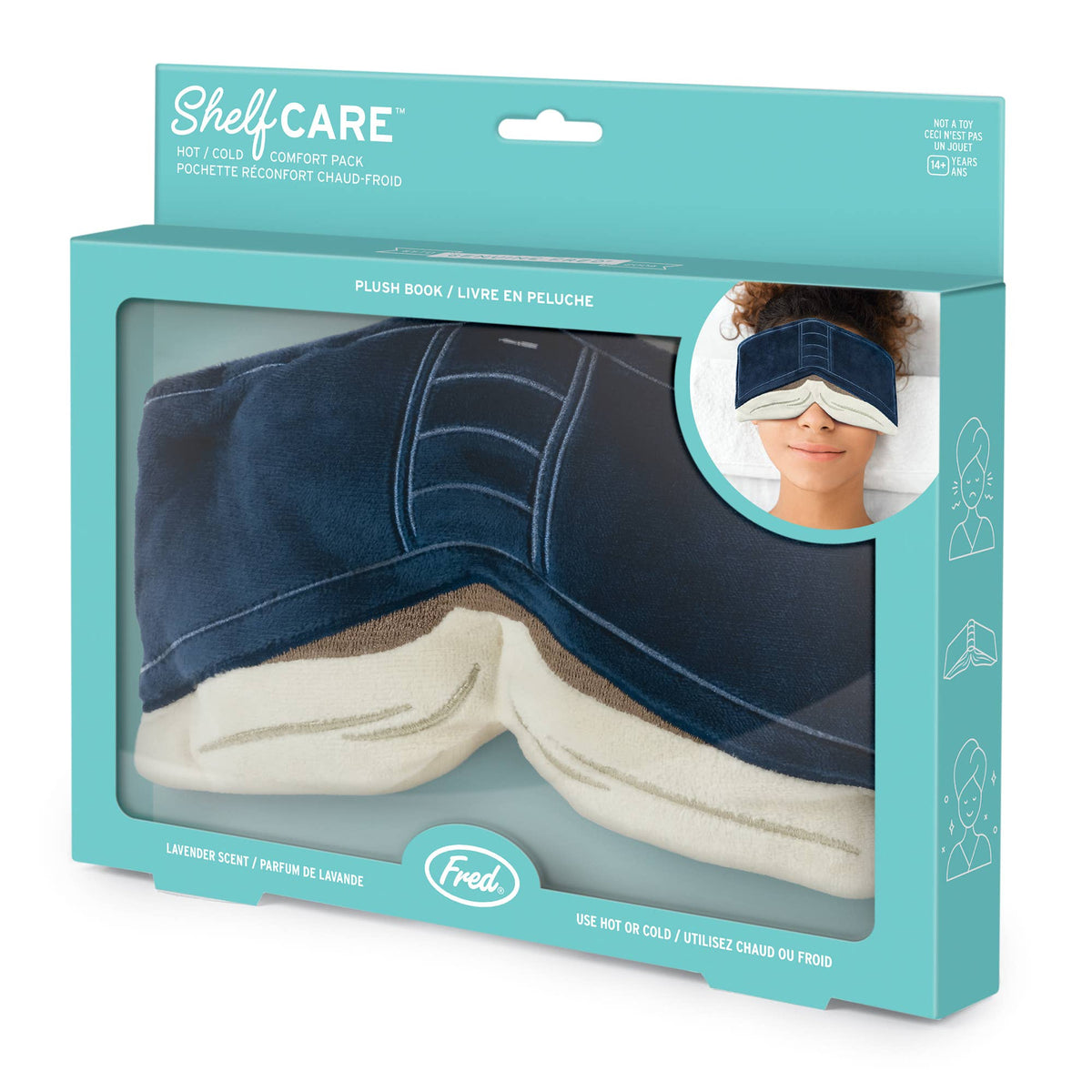 SHELF CARE Book Hot & Cold Eye Pillow