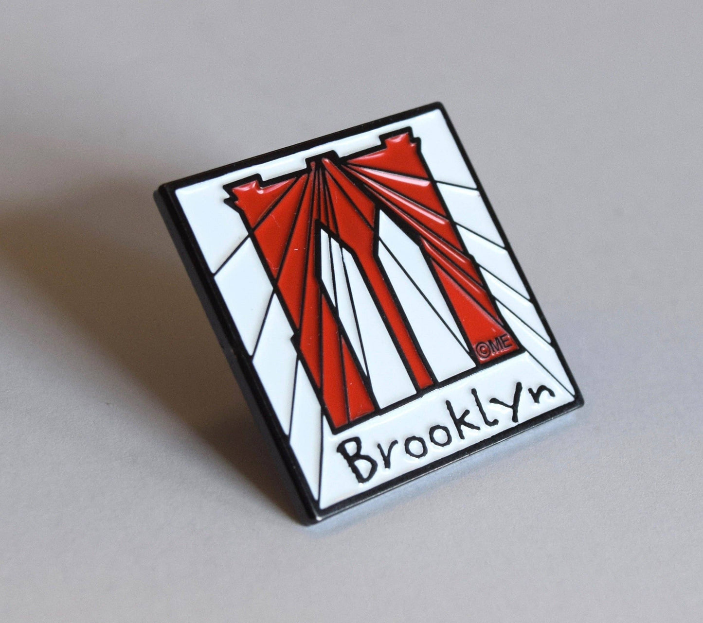 Mary Ellis - Brooklyn Bridge Enamel Pin