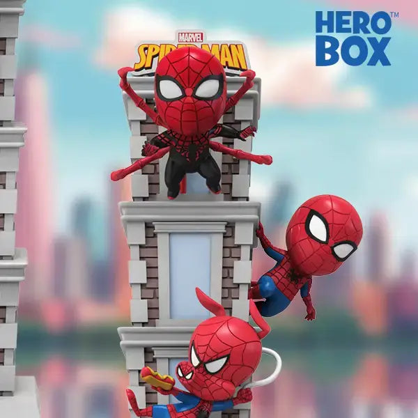 Marvel Spider-Man Tower Series Hero Box - Window Box CDU
