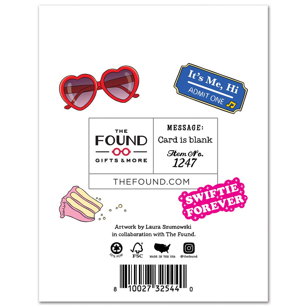 THE FOUND - Swiftie Friendship Bracelets Birthday Card