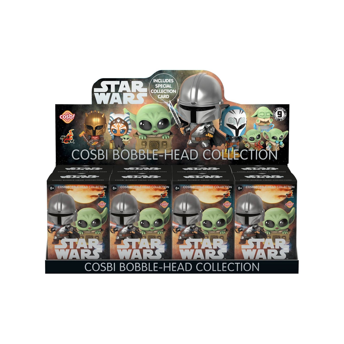 Star Wars Cosbi Bobble-Head Collection Series 3 - Case of 8
