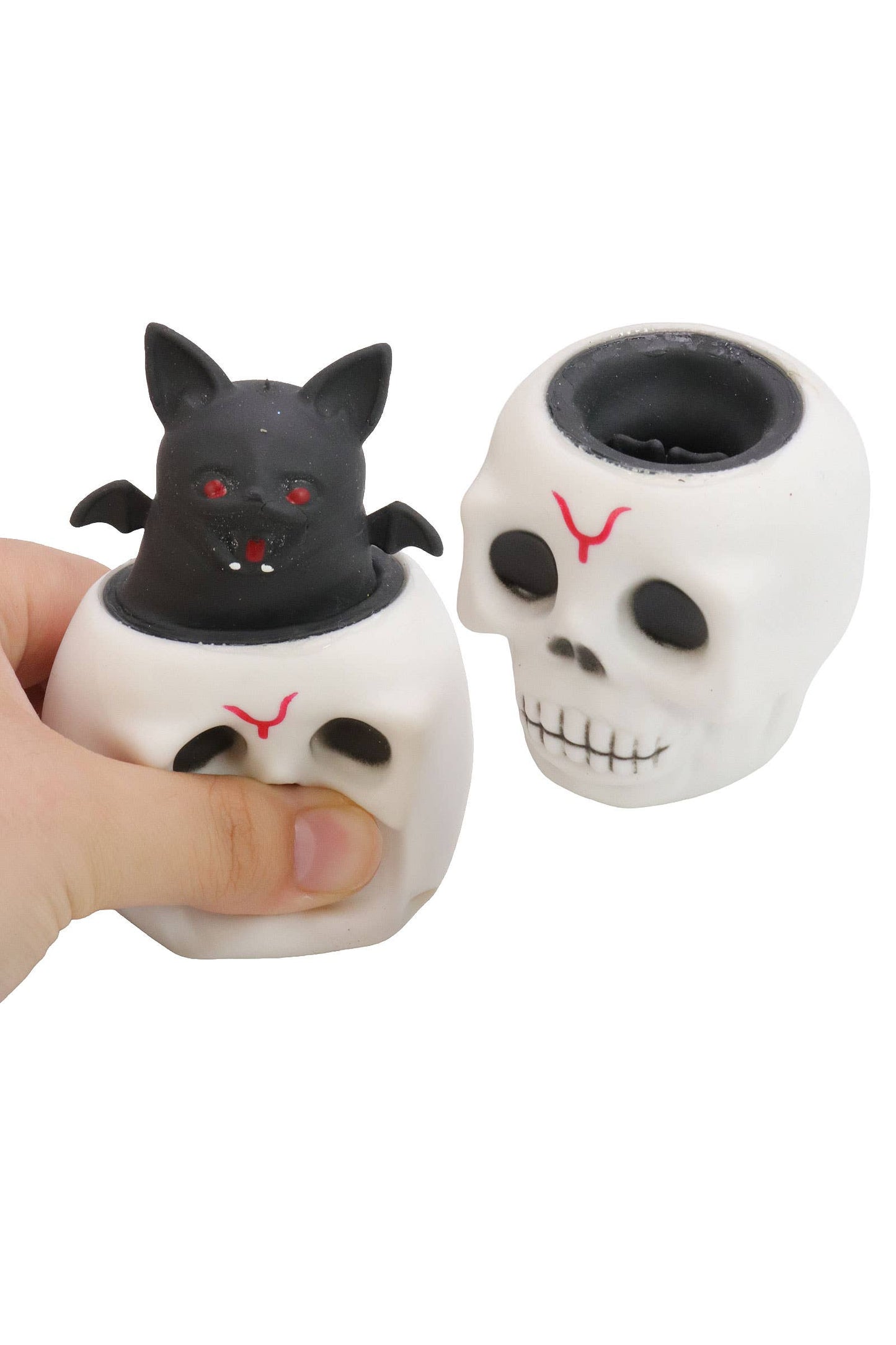 Skull Bat Pop-up Halloween Squishy Toy