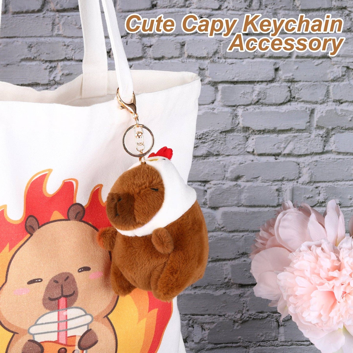 CapyFun - Capybara Plush Keychain