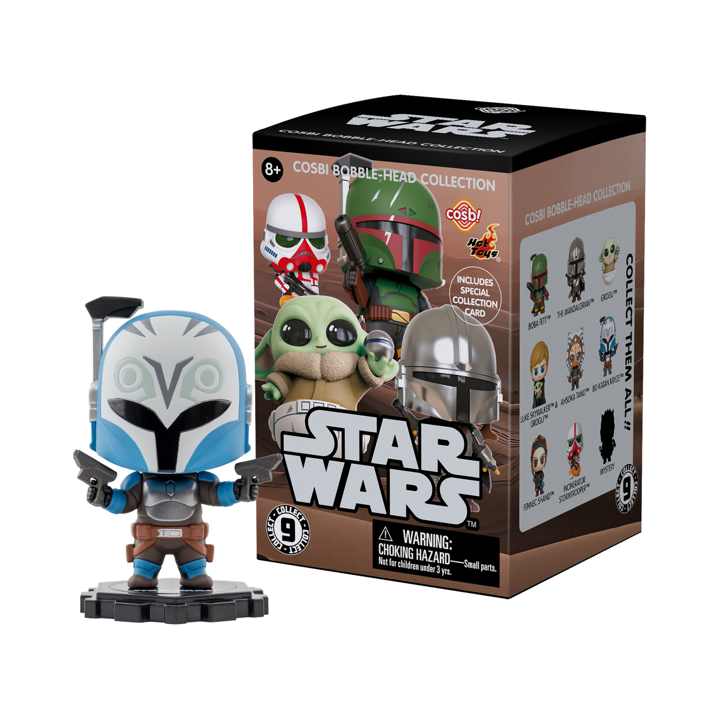 Star Wars Cosbi Bobble Head Collection - Case of 8 Blind Box