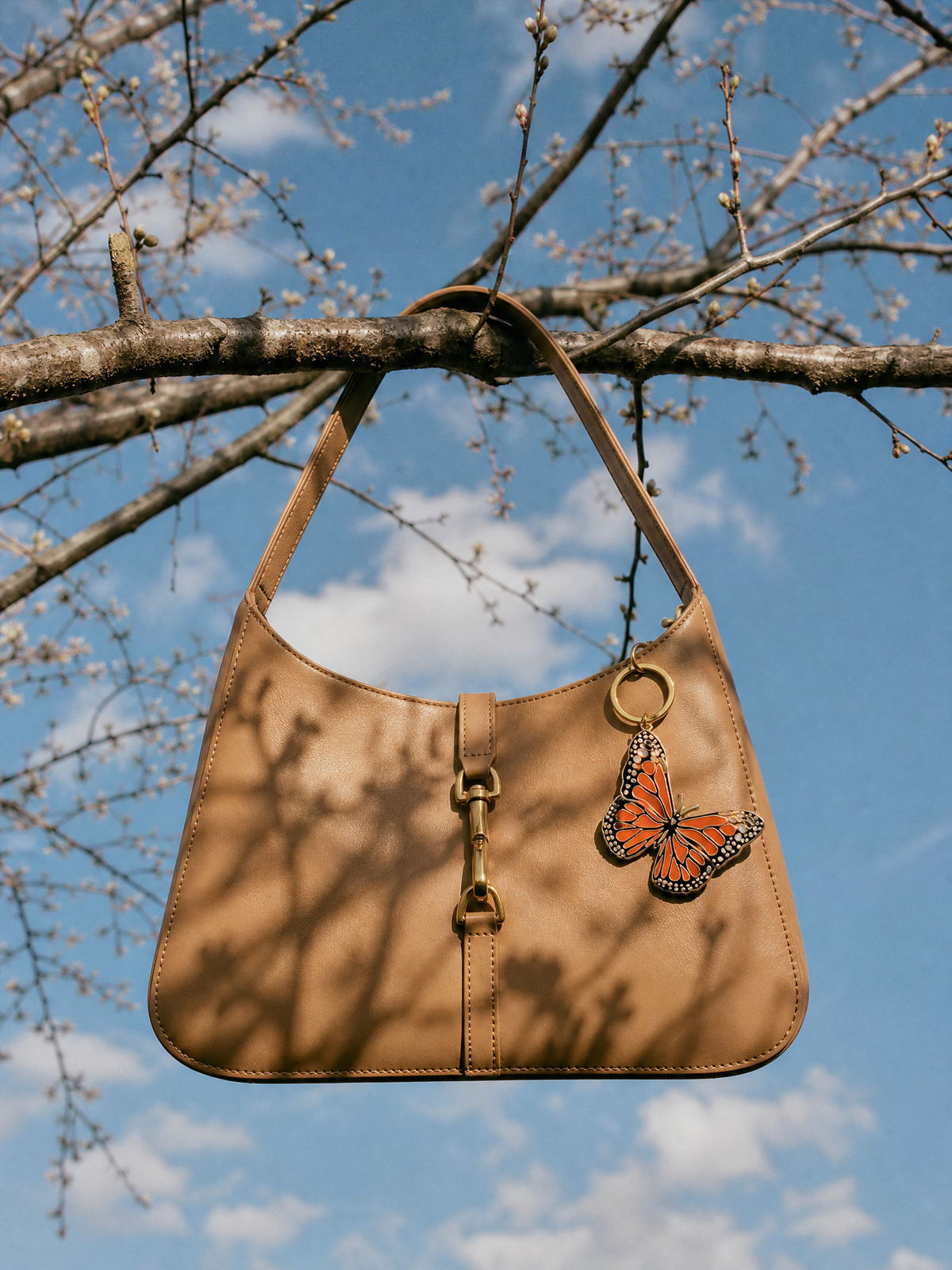 Monarch Butterfly Keychain & Bag Charm, Butterfly Gifts