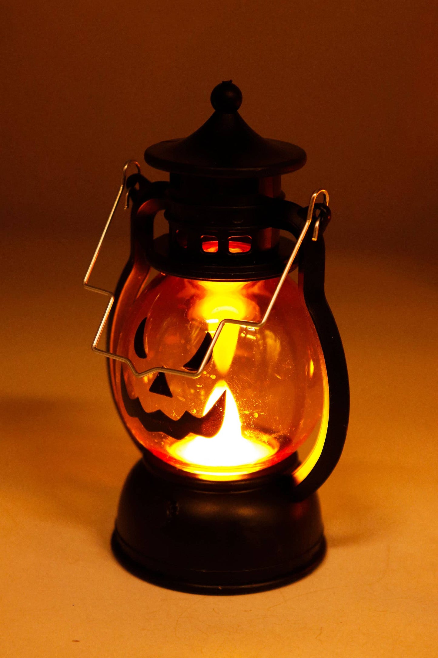 Halloween Pumpkin Head Led Jack O' Lantern With Display Box