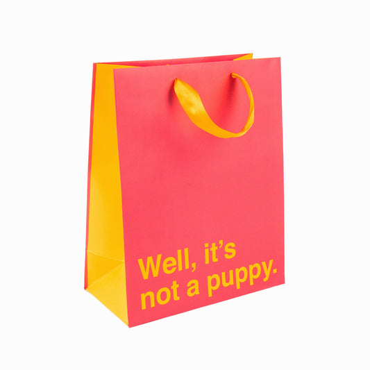 Prank-O - Funny "Not a Puppy" Gift Bag