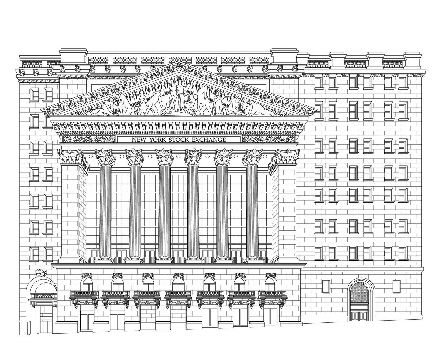 Color NYC coloring book