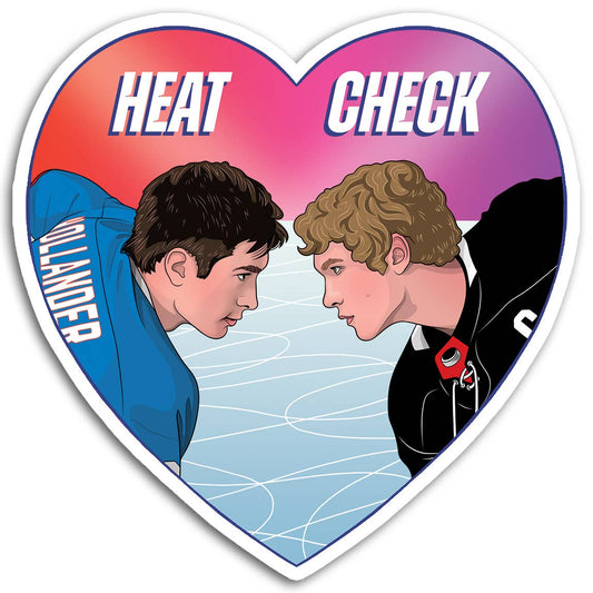 Heat Check Die Cut Sticker