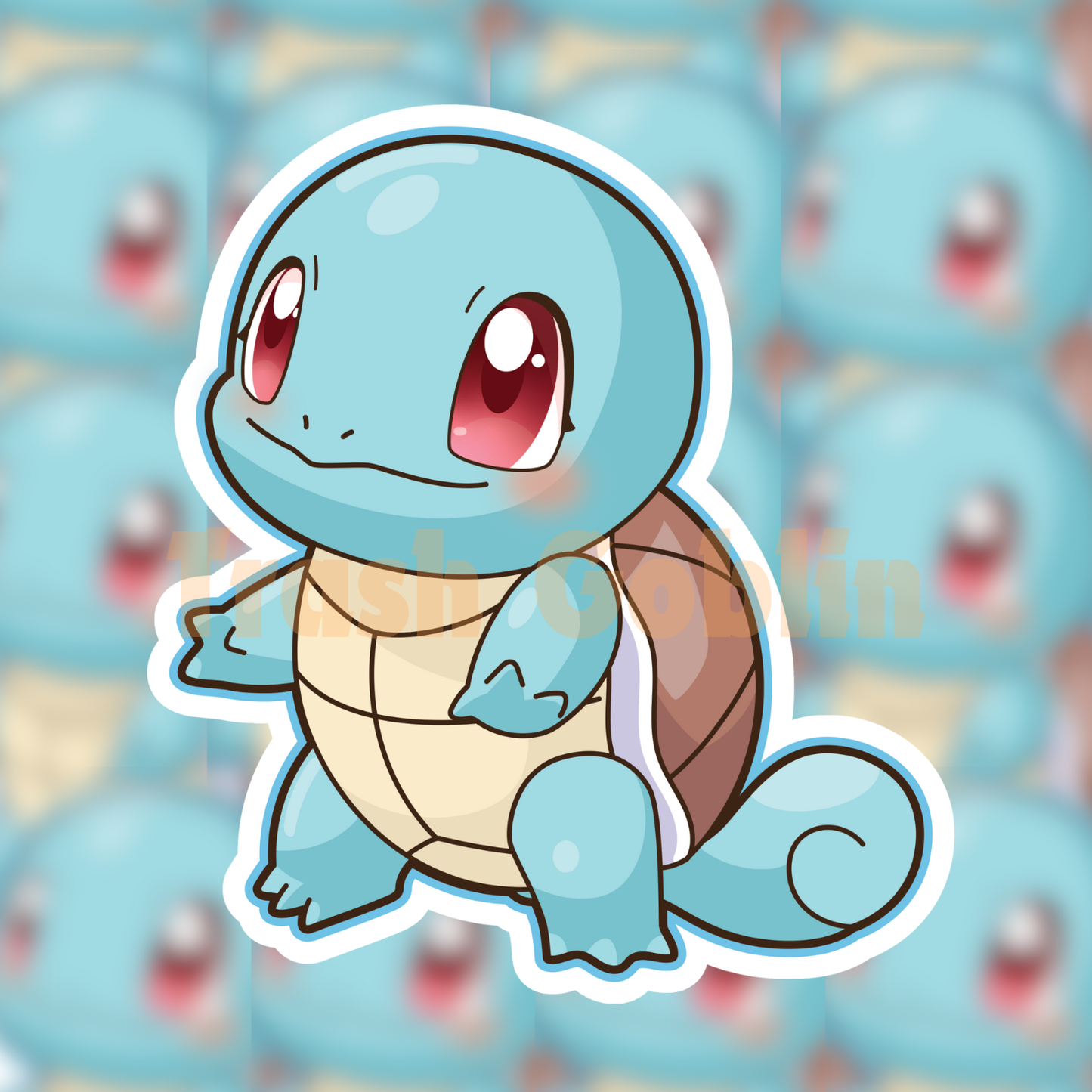 Squirtle Chibi Sticker