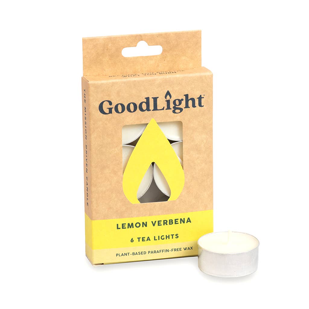 GoodLight Natural Candles - Scented Tea Lights | 6-Count Box