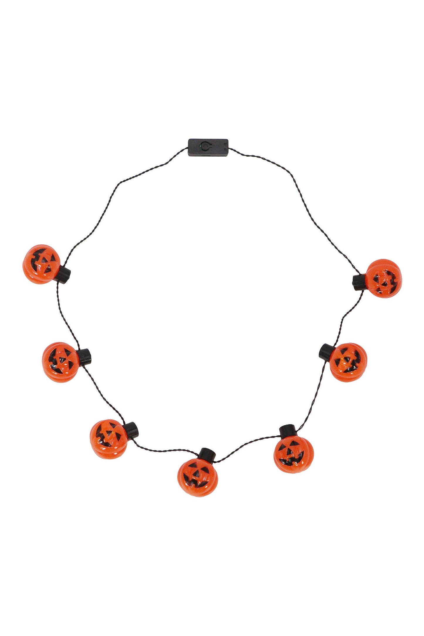 Halloween Led String Light Bulb Necklace