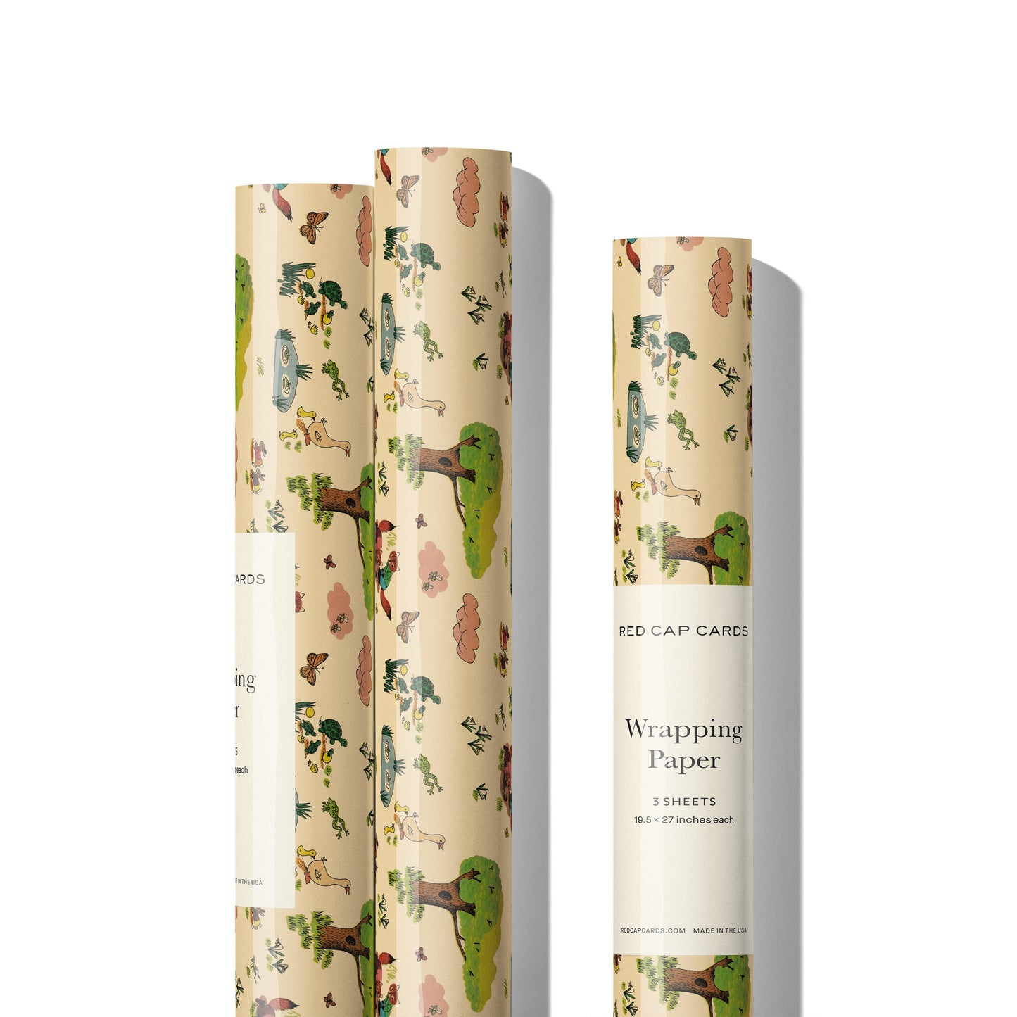 Richard Scarry Whimsy Hollow wrapping paper