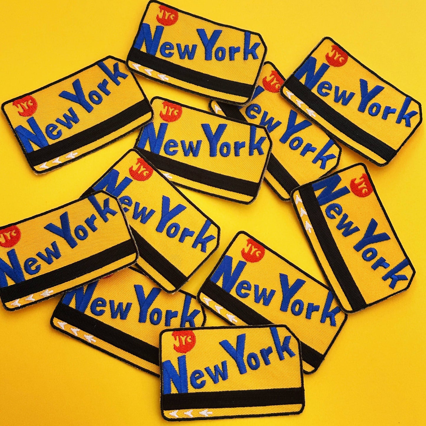 New York City Metrocard Iron On Patch - NY Subway Souvenir
