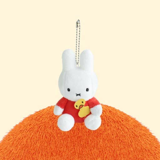 Limited Miffy Plush with lovely animal  Keychain Bag Charm