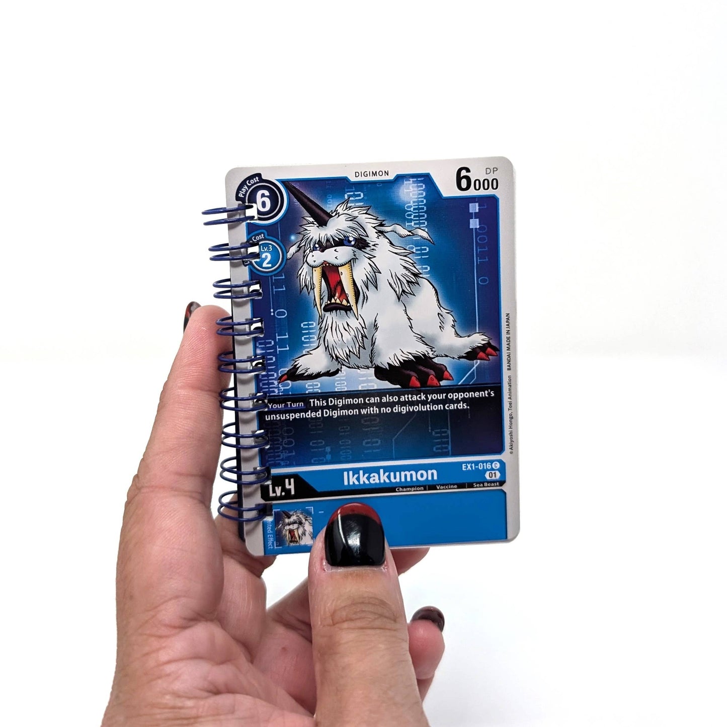 Giant Turtle Creations - Digimon Trading Card Notebook