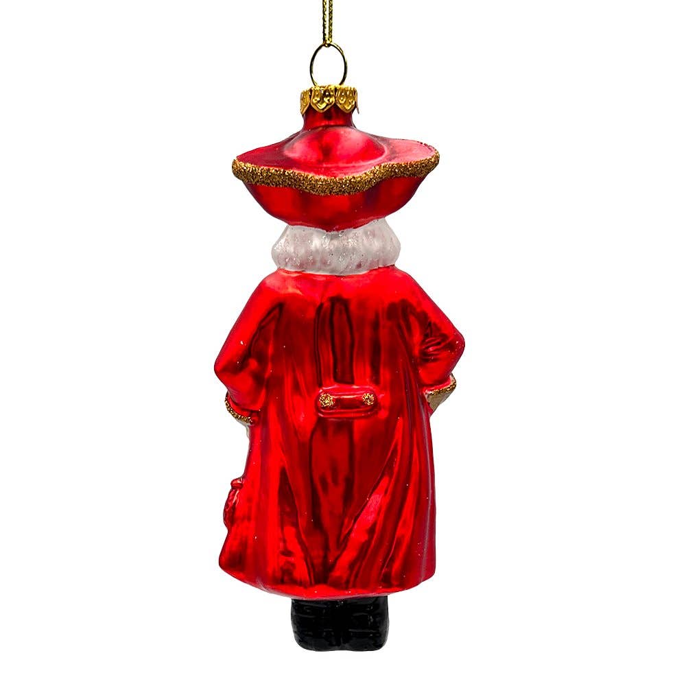 Spooky Pirate of the High Seas Glass Ornament, Creepy Hallow