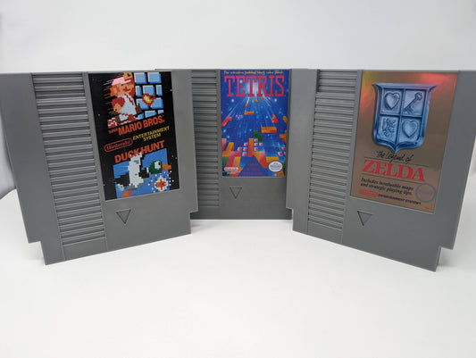 Giant Turtle Creations - NES Game Cartridge Retro Wall Display