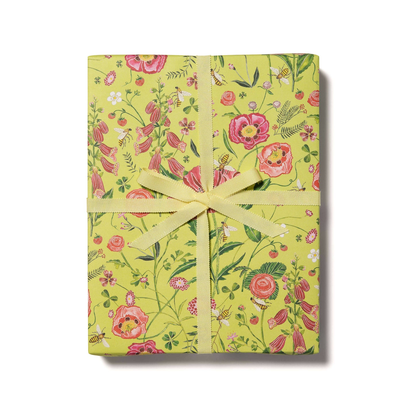 Bees wrapping paper