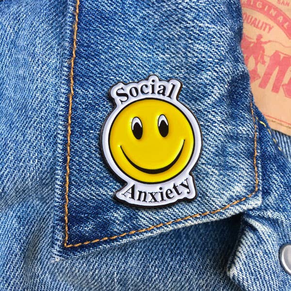 Social Anxiety Pin