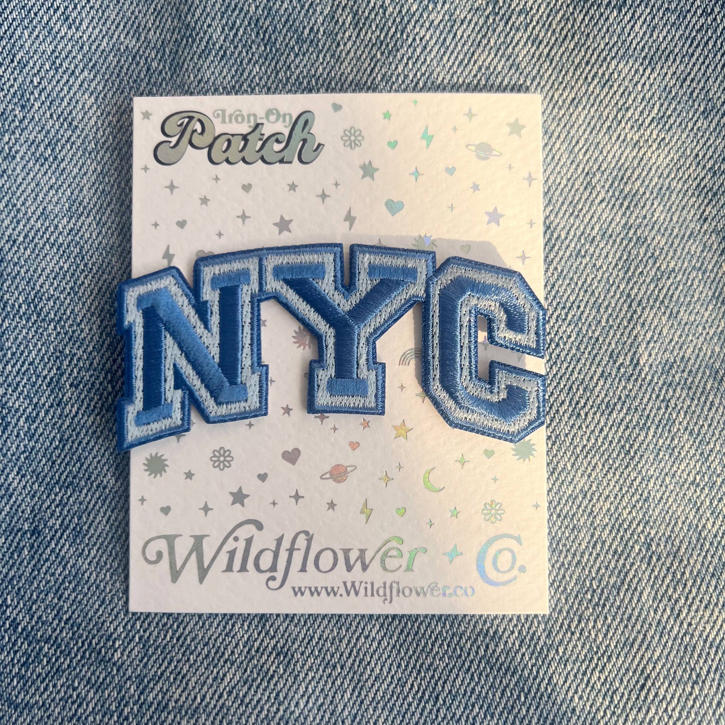 Wildflower + Co. - NYC Patch - Pink / Blue