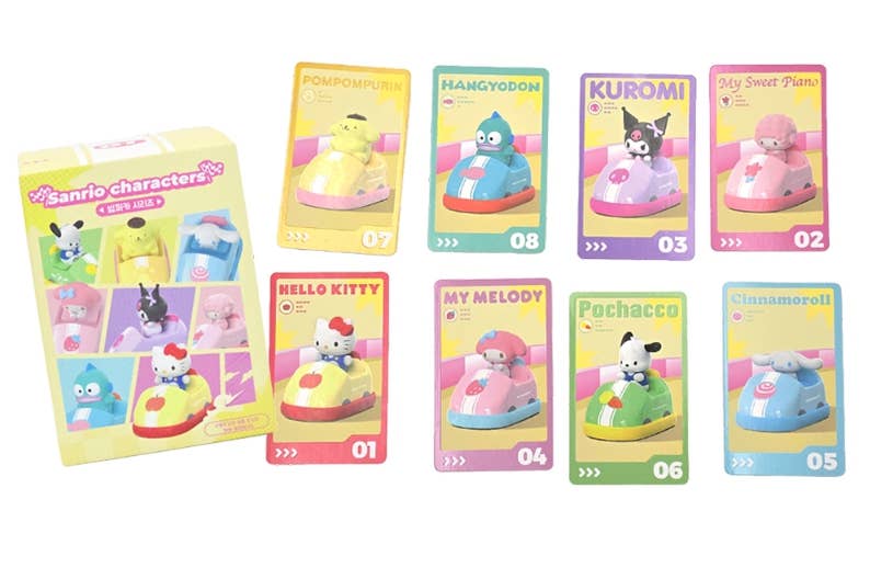 K-Wonderland - Sanrio Characters Bumper Car Series – Blind Box Figures
