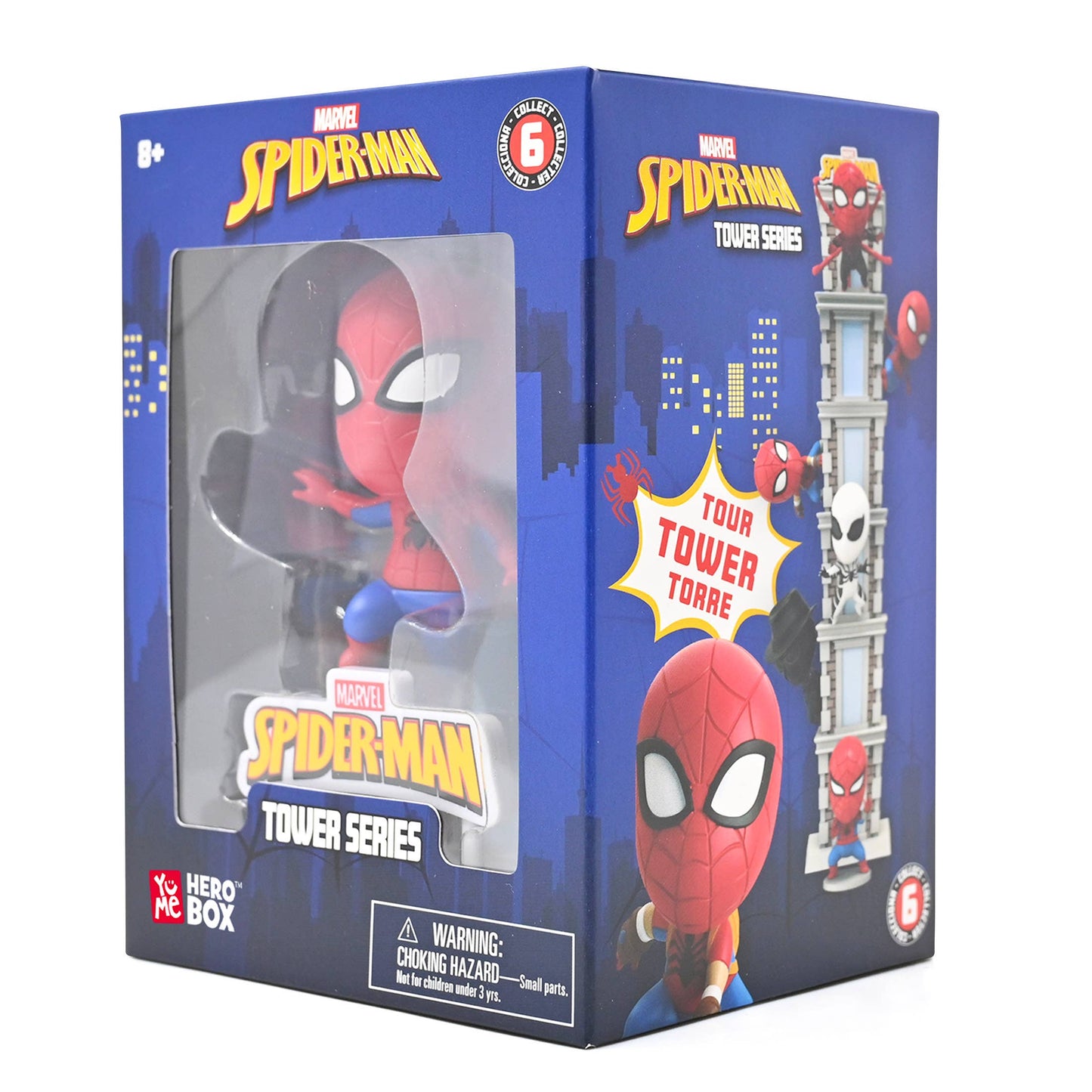 Marvel Spider-Man Tower Series Hero Box - Window Box CDU