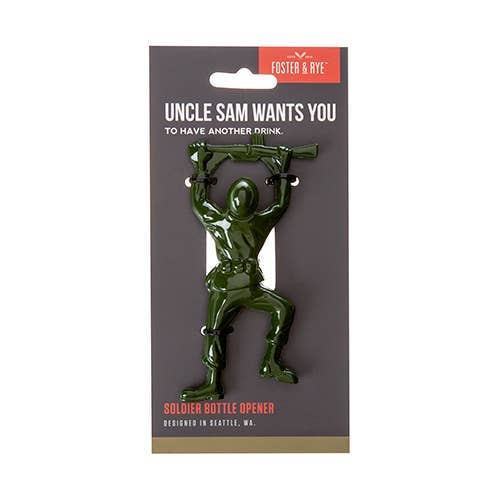 Army Man Bottle Opener