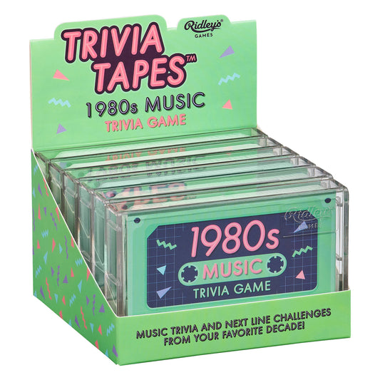 Chronicle Books - 1980s Music Trivia Game CDU of 6