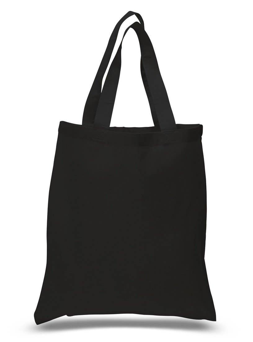 TBF Natural Cotton Canvas Basic Tote Bags Bulk - TB100