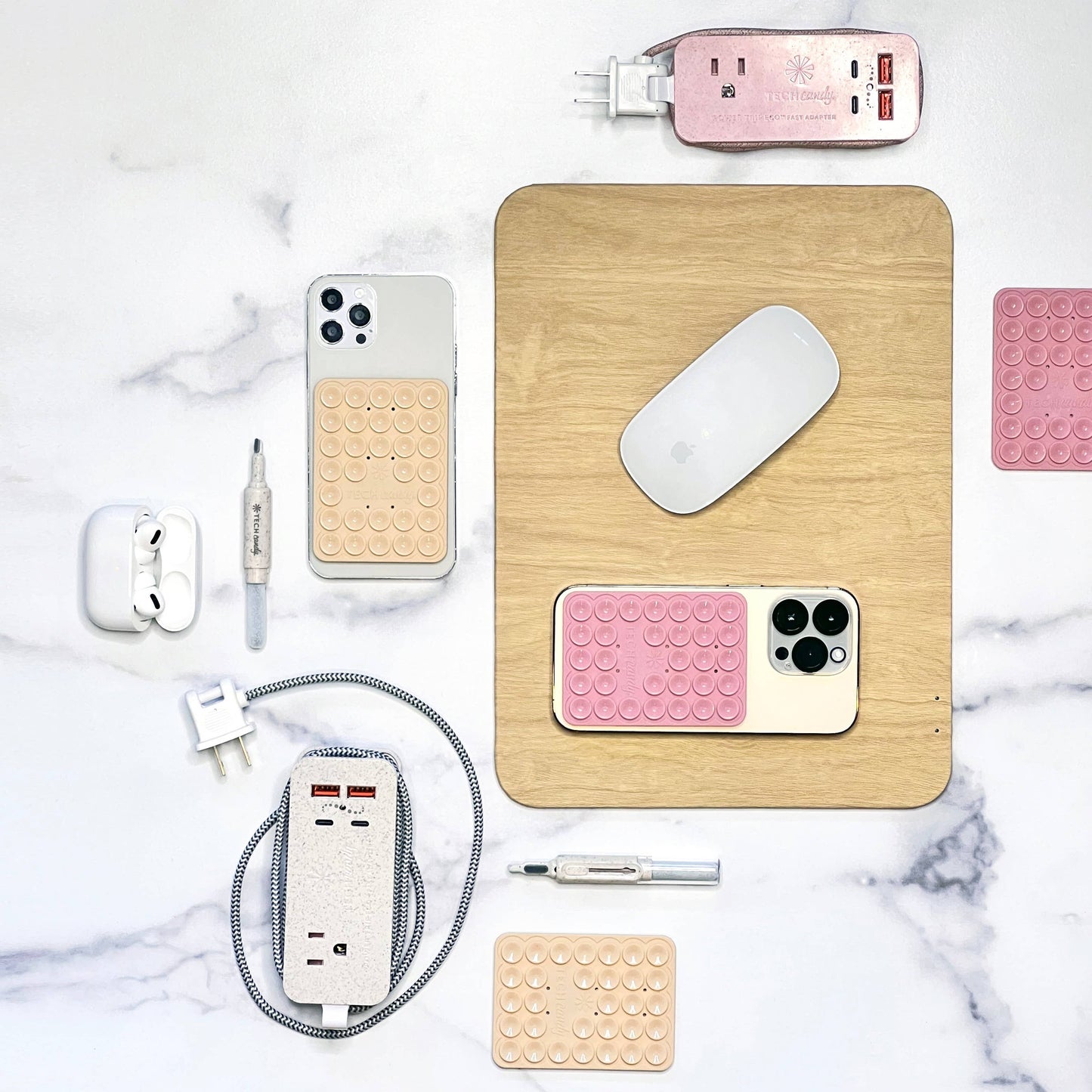 Tech Candy - POWER TRIP ECO OUTLET/USB/USB-C CHARGER