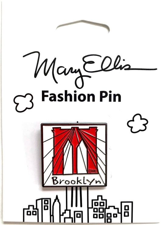 Mary Ellis - Brooklyn Bridge Enamel Pin