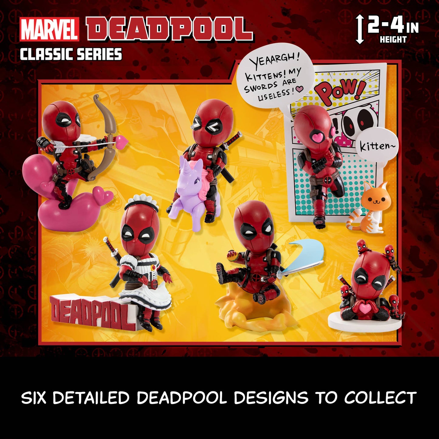 Marvel Deadpool Classic Series Hero Box - Blind Box CDU