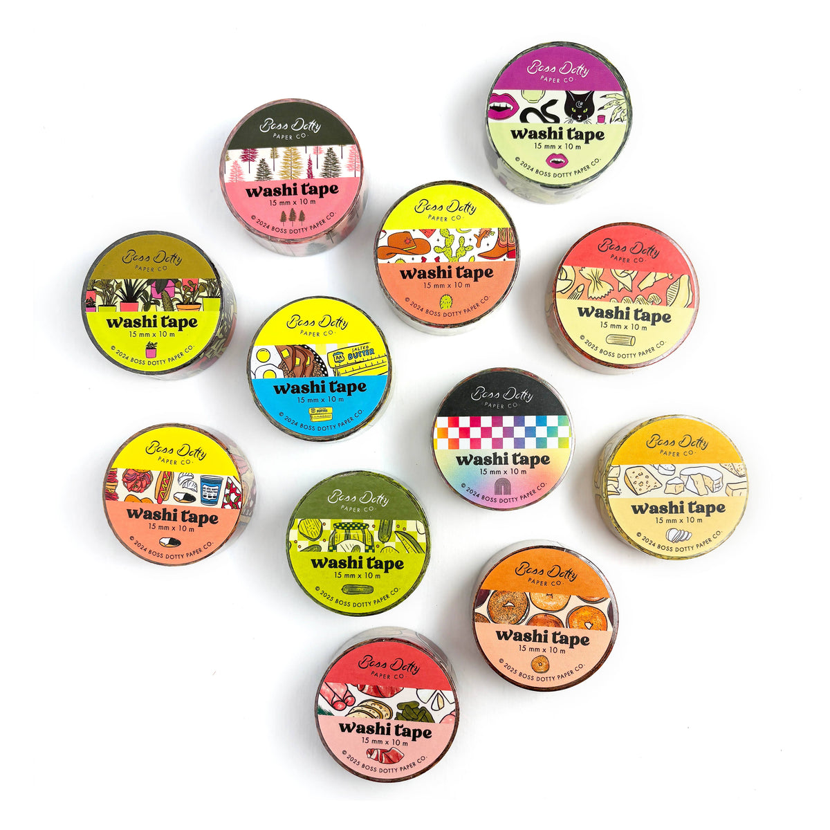 Bagel Pattern Washi Tape