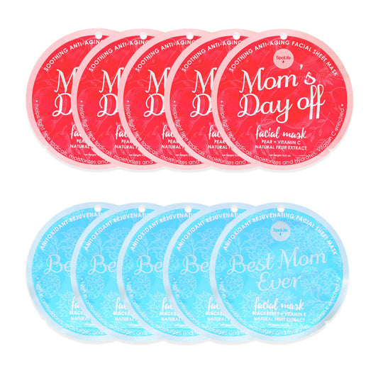My Spa Life - Mother's Day Rejuvenating & Soothing Facial Mask -1 Pk