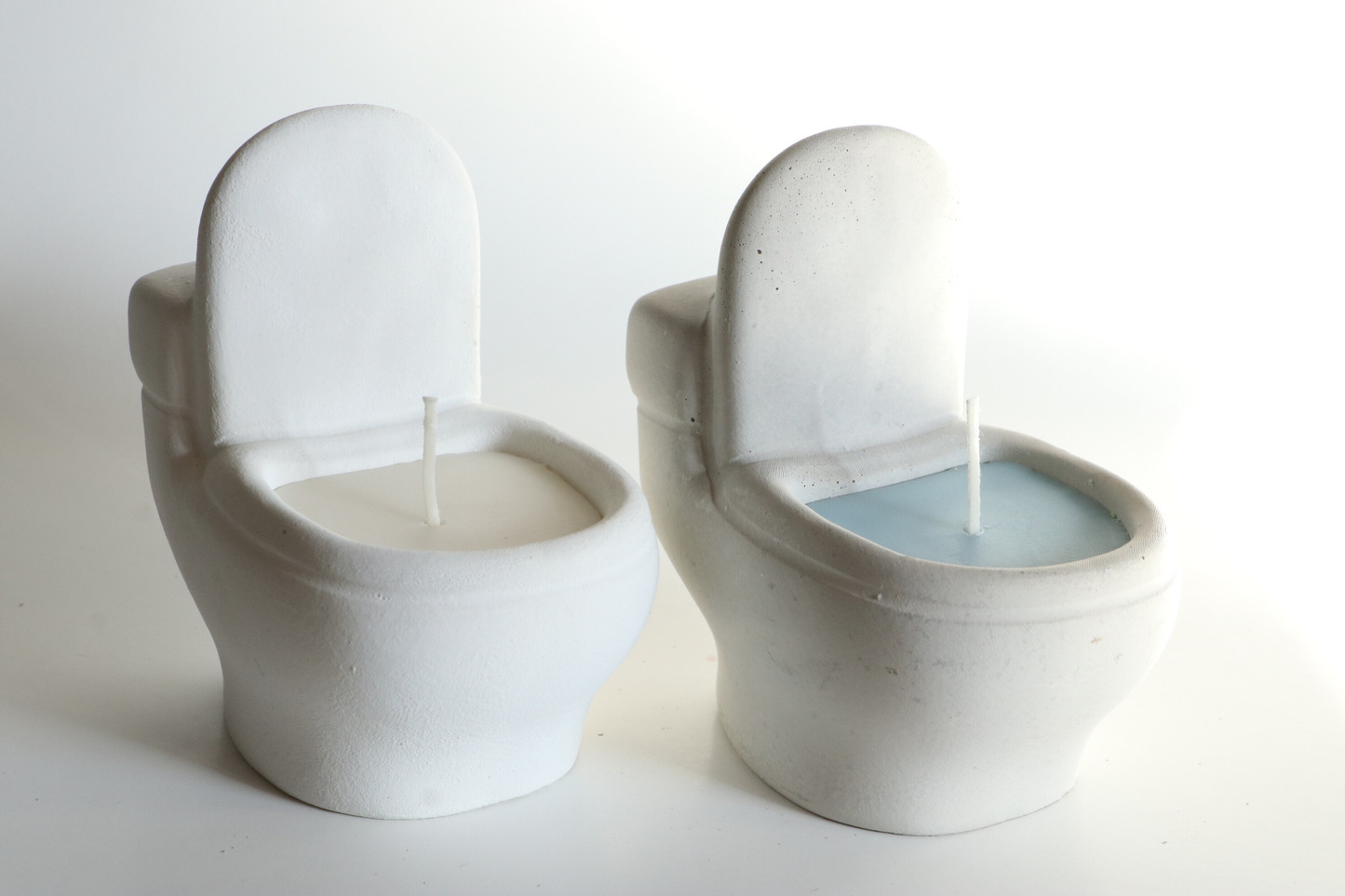 SugarByrd - Toilet Bowl Candle - White