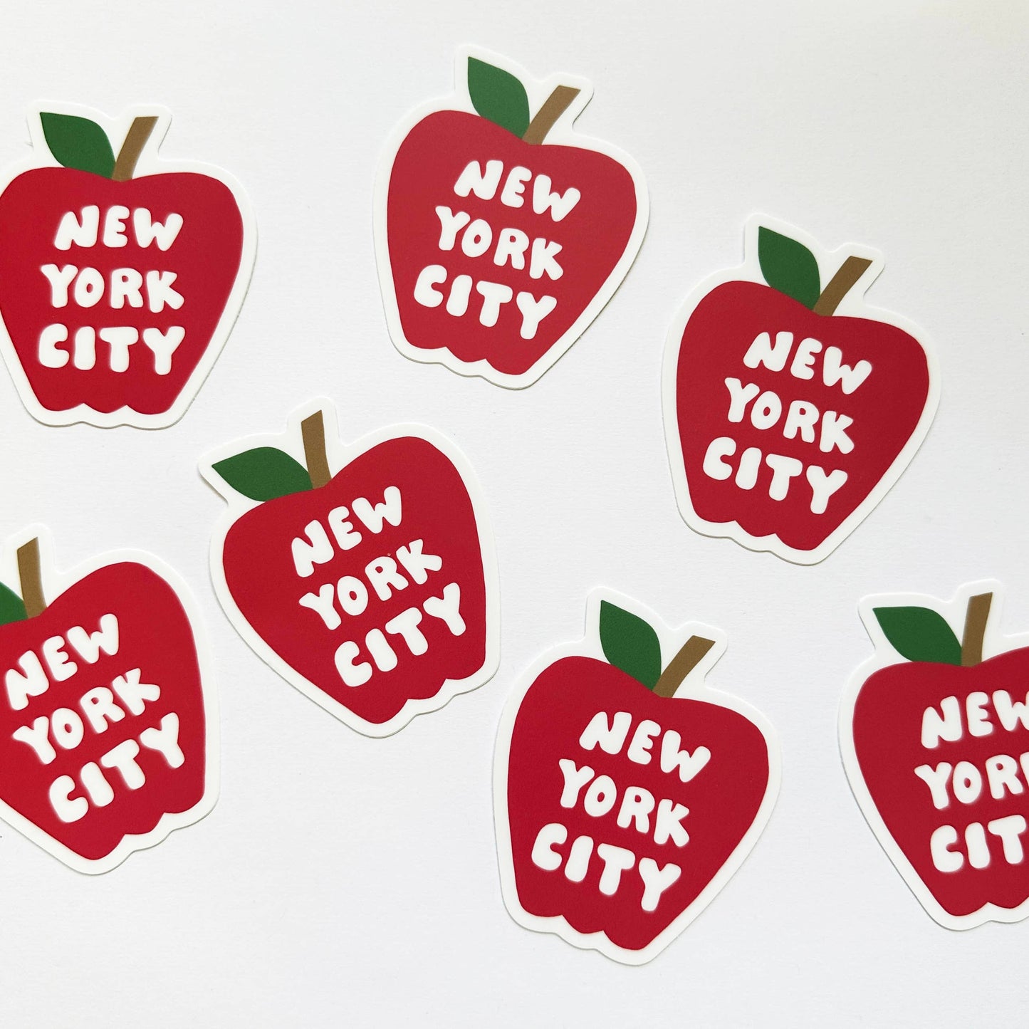 New York City Vinyl Sticker - Big Apple NY Decal Souvenir