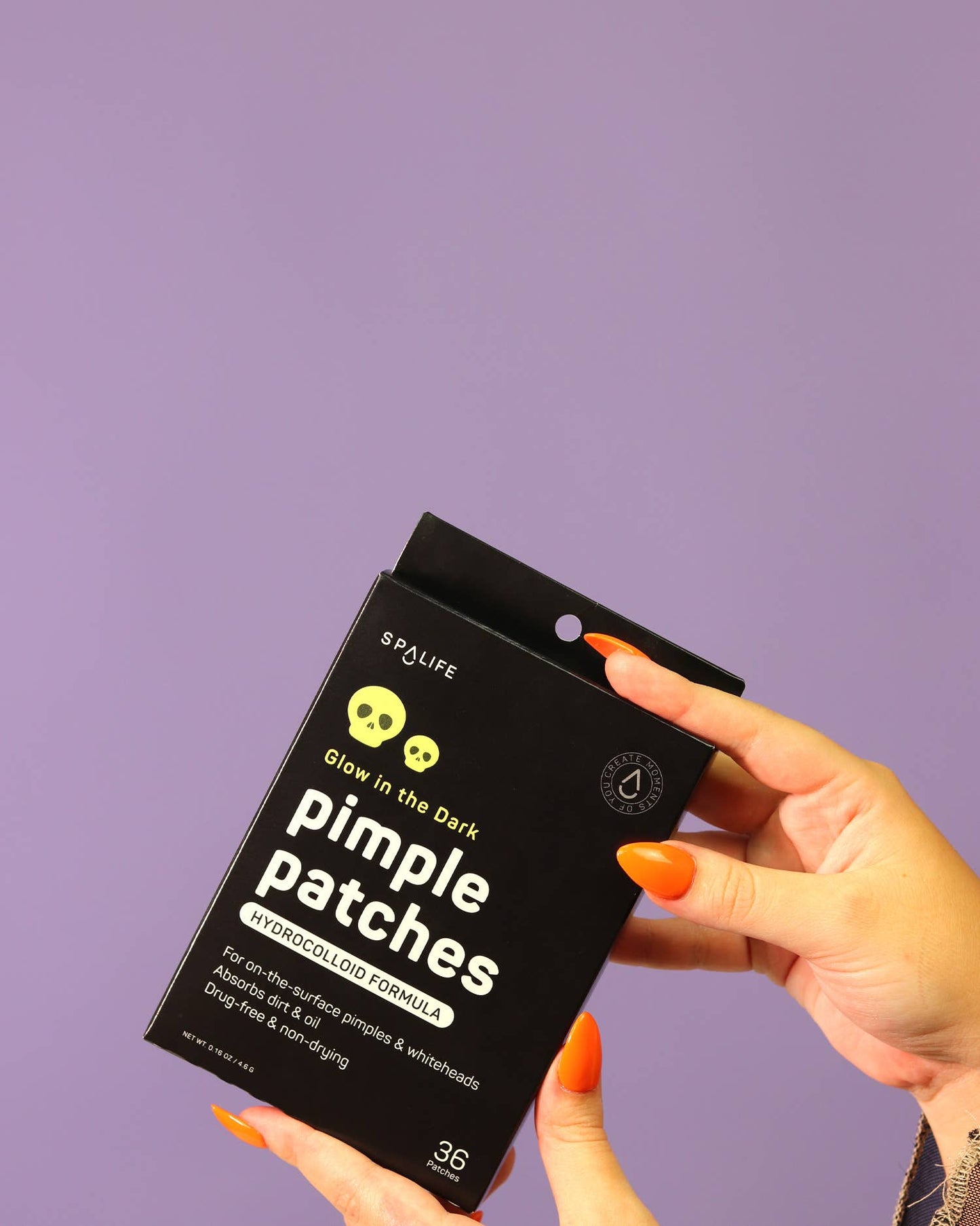 My Spa Life - Glow in the Dark Skulls Halloween Pimple Patches