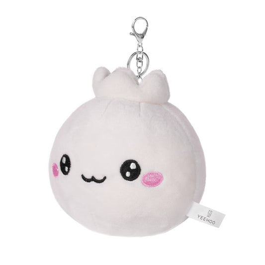 CapyFun - Dumpling Bao Dim Sum Plush Keychain Gift Stocking Stuffer