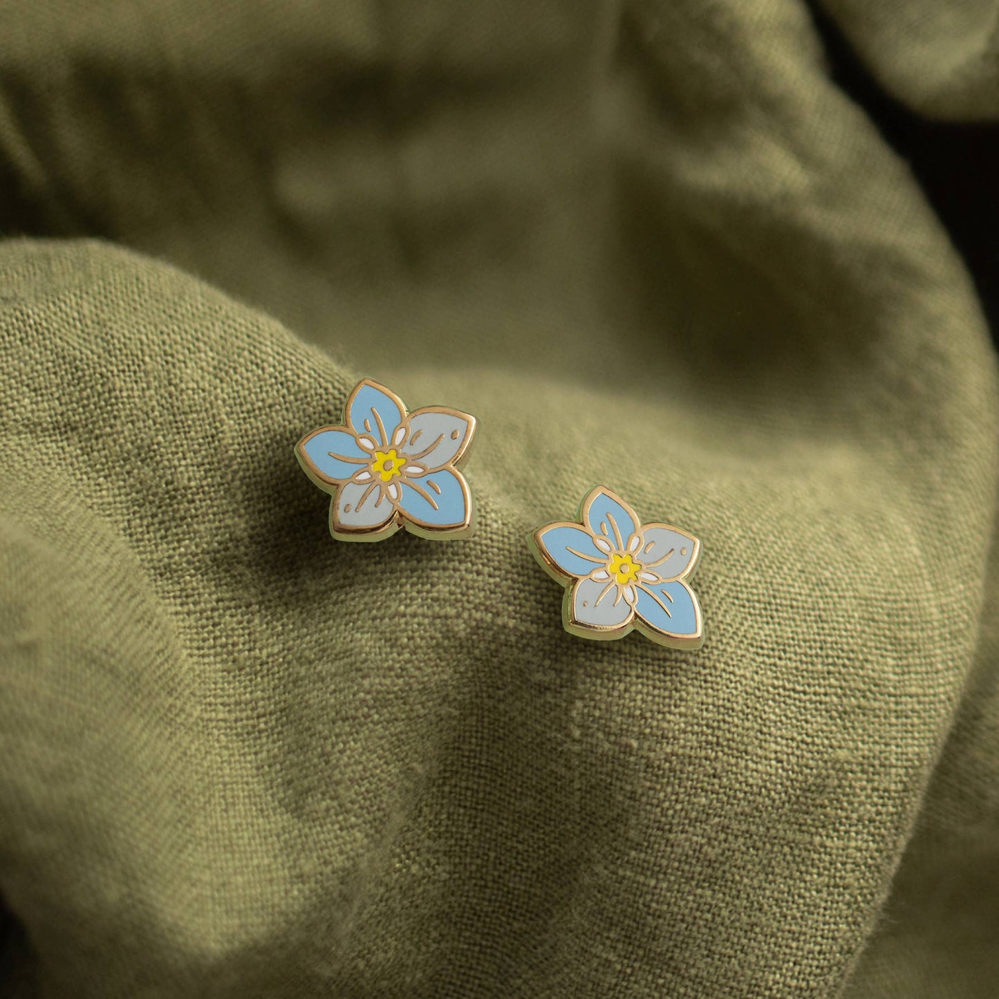 Forget Me Not Earrings